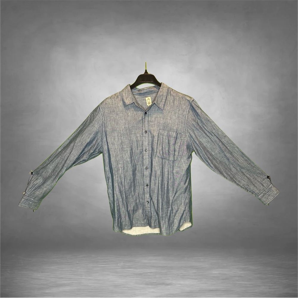 Hiroshi Kato Double Gauze Chambray shirt